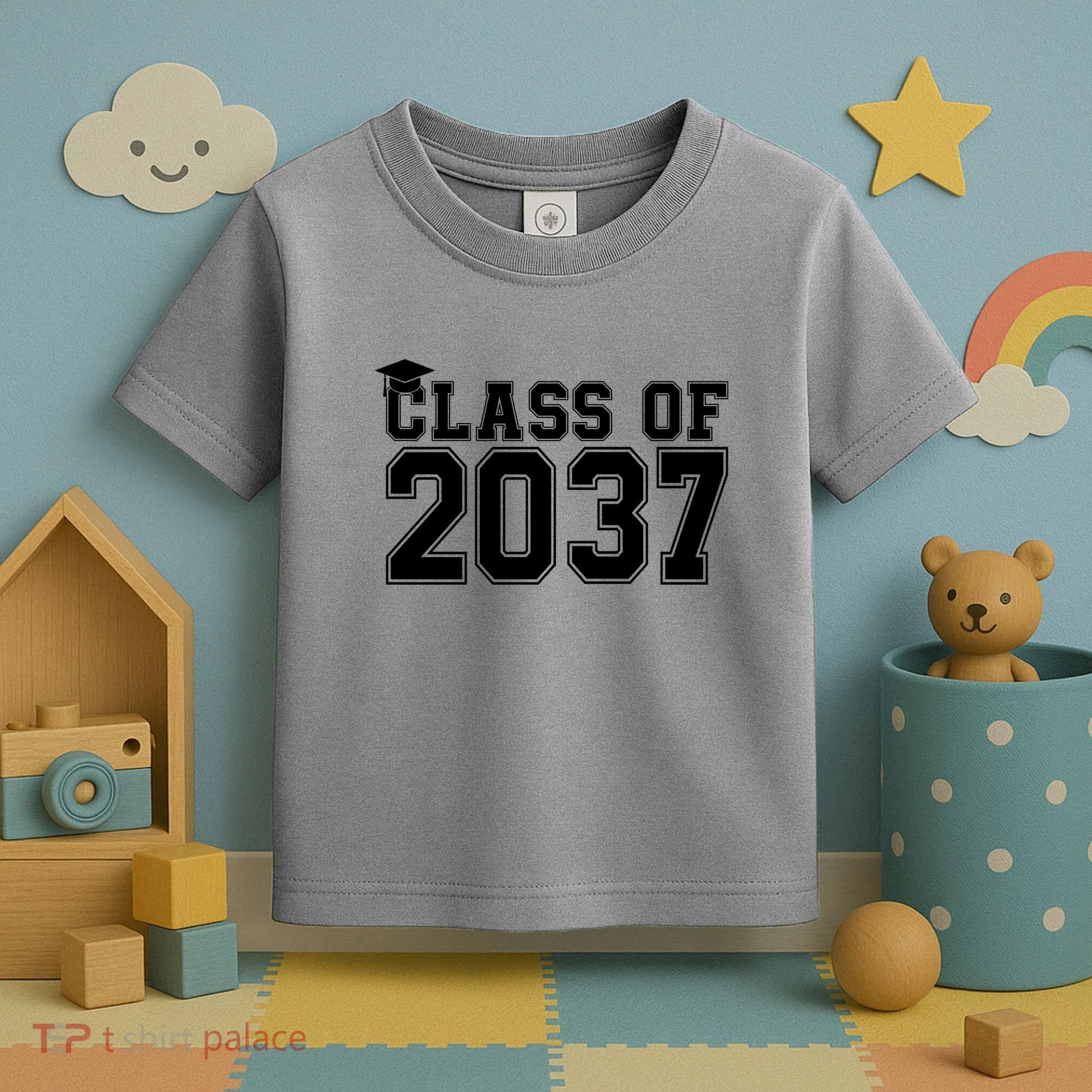 Class Of 2037 Graduation Toddler T-Shirt