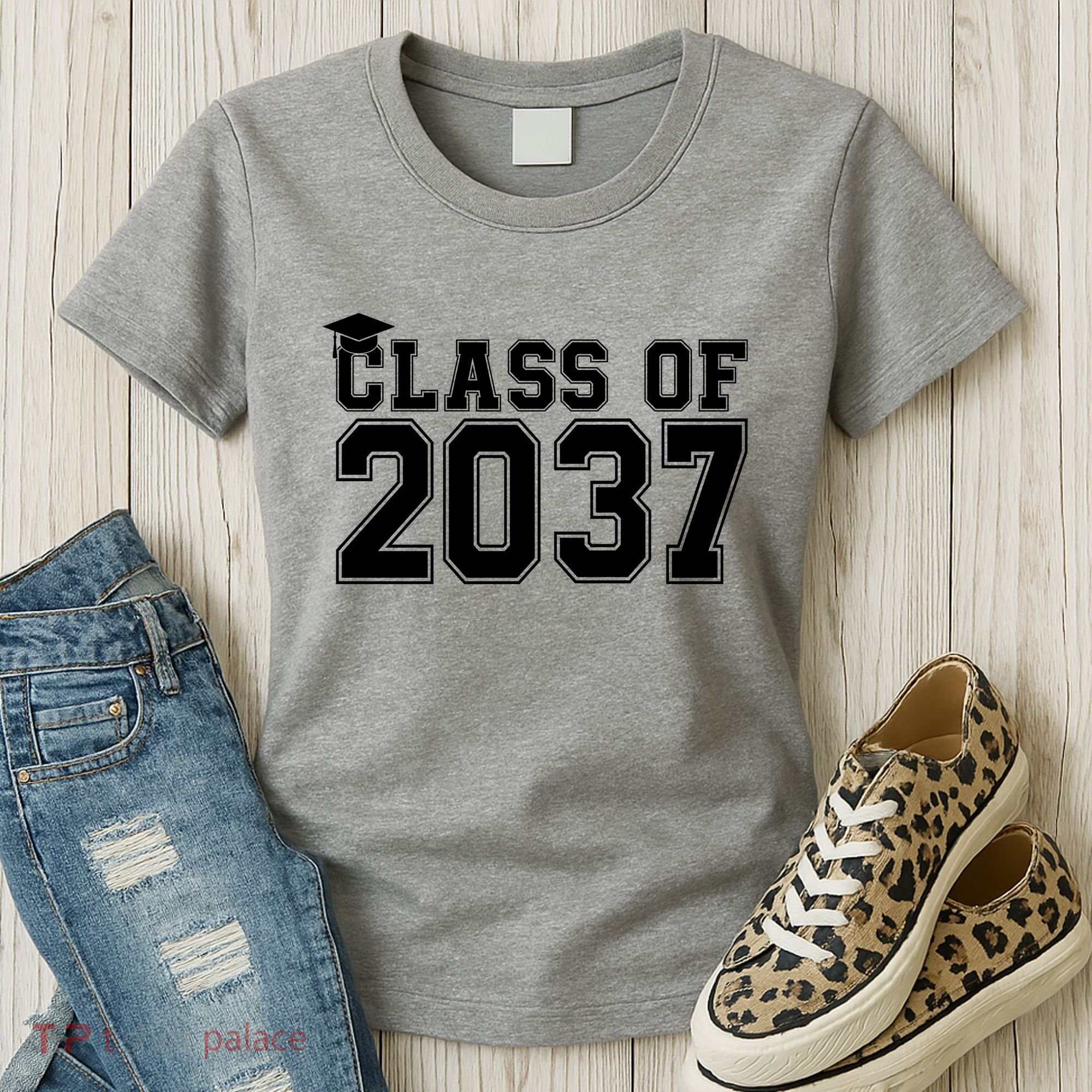 Class Of 2037 Graduation Women's T-Shirt