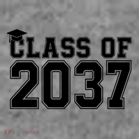 Class Of 2037 Graduation Women's T-Shirt thumb 6