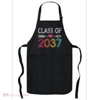 Class Of 2037 Kindergarten Pre K Grow With Me Graduation Apron thumb 0