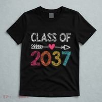 Class Of 2037 Kindergarten Pre K Grow With Me Graduation T-Shirt thumb 5