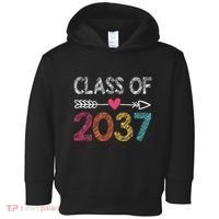Class Of 2037 Kindergarten Pre K Grow With Me Graduation Toddler Hoodie thumb 0