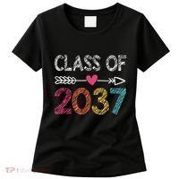 Class Of 2037 Kindergarten Pre K Grow With Me Graduation Women's T-Shirt thumb 0