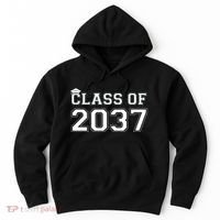 Class Of 2037 Pre K Grow With Me Graduation Hoodie thumb 0