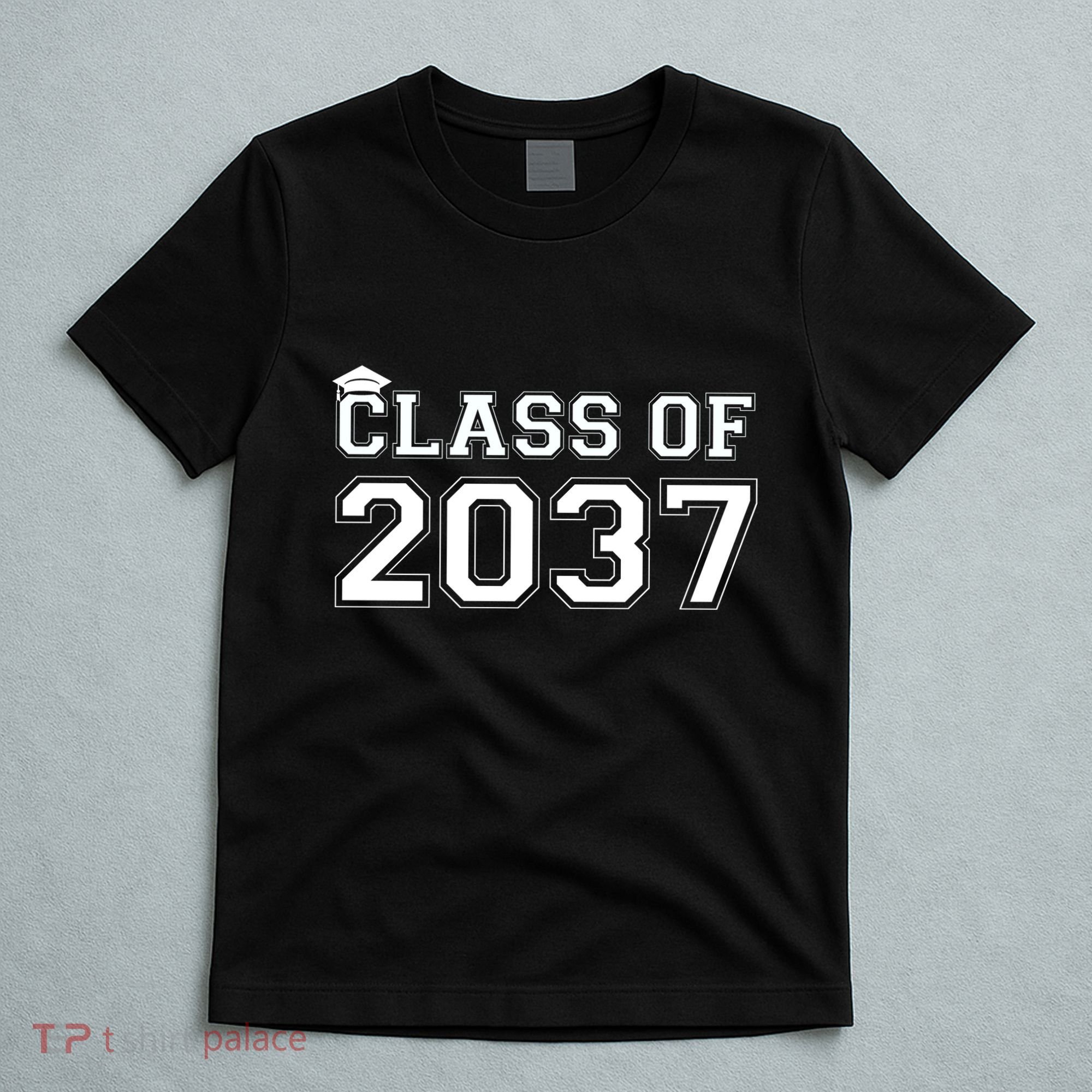 Class Of 2037 Pre K Grow With Me Graduation T-Shirt