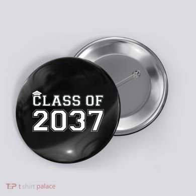 Class Of 2037 Pre K Grow With Me Graduation Button