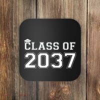 Class Of 2037 Pre K Grow With Me Graduation Coaster thumb 0