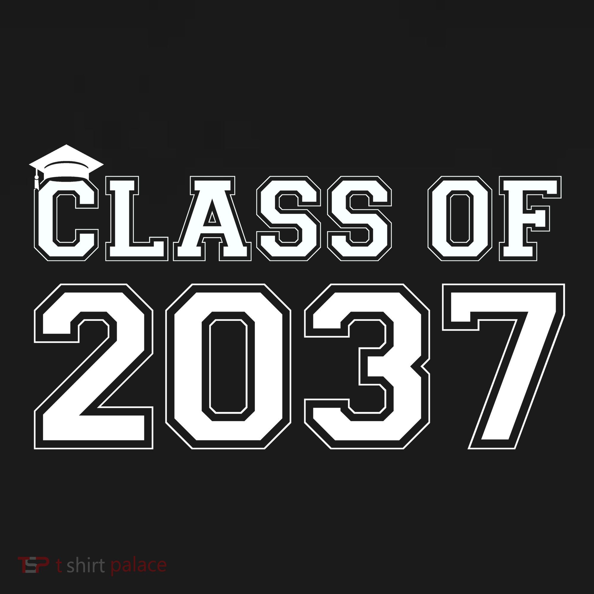 Class Of 2037 Pre K Grow With Me Graduation Women's Hoodie