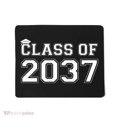 Class Of 2037 Pre K Grow With Me Graduation Mousepad