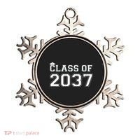 Class Of 2037 Pre K Grow With Me Graduation Ornament thumb 0
