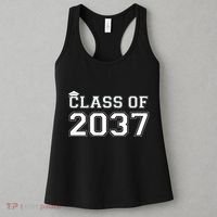 Class Of 2037 Pre K Grow With Me Graduation Women's Tank Top thumb 3