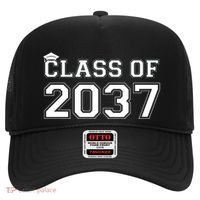 Class Of 2037 Pre K Grow With Me Graduation Hat thumb 0