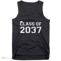 Class Of 2037 Pre K Grow With Me Graduation Tank Top thumb 0