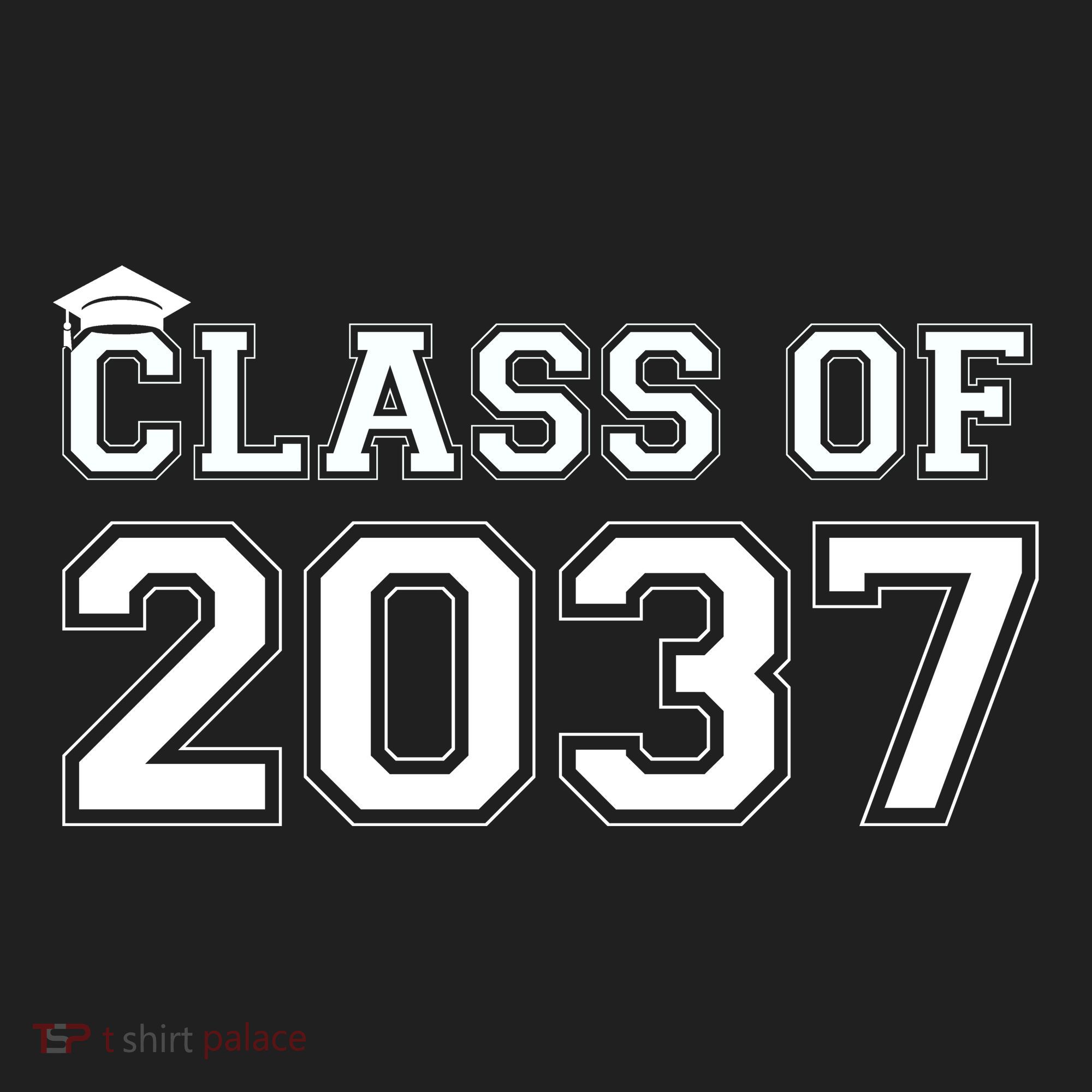 Class Of 2037 Pre K Grow With Me Graduation Golf Towel