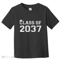 Class Of 2037 Pre K Grow With Me Graduation Toddler T-Shirt thumb 0