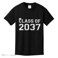 Class Of 2037 Pre K Grow With Me Graduation Kids T-Shirt thumb 0