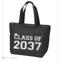 Class Of 2037 Pre K Grow With Me Graduation Tote Bag thumb 3