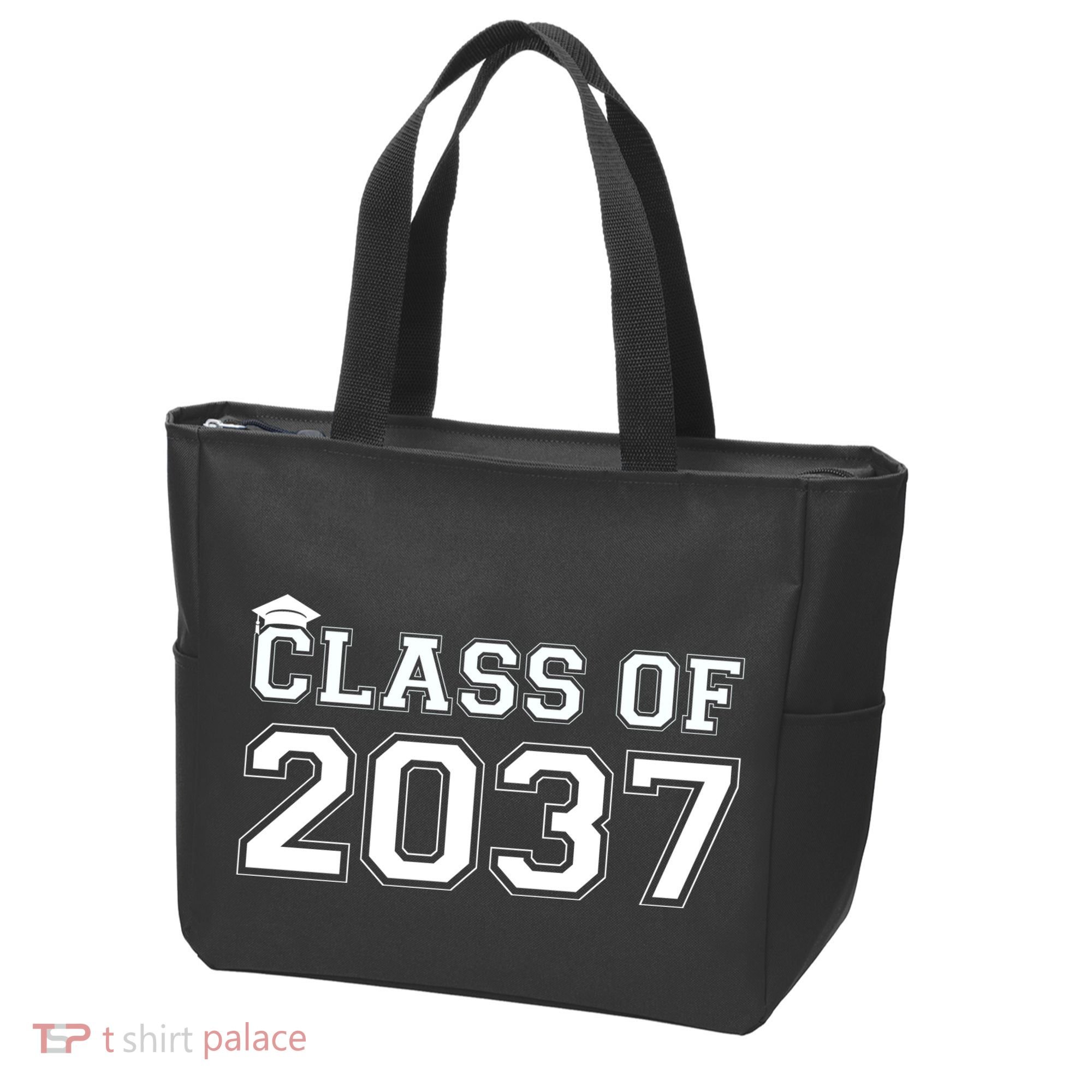 Class Of 2037 Pre K Grow With Me Graduation Tote Bag