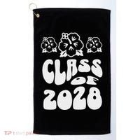 Class Of 2028 Kindergarten Golf Towel thumb 0