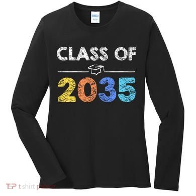 Class Of 2035 Future Graduate Women's Long Sleeve Shirt