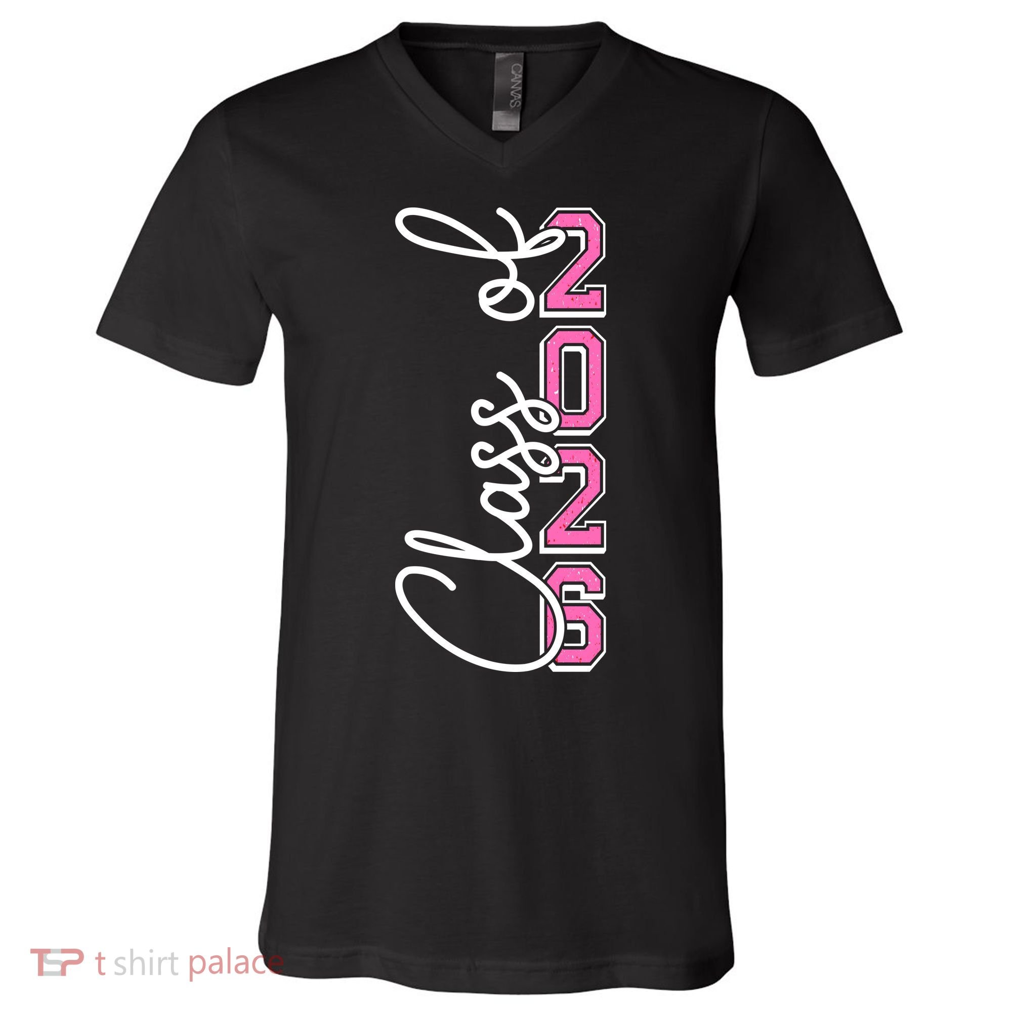Class Of 2026 Twenty 26 Senior V-Neck T-Shirt