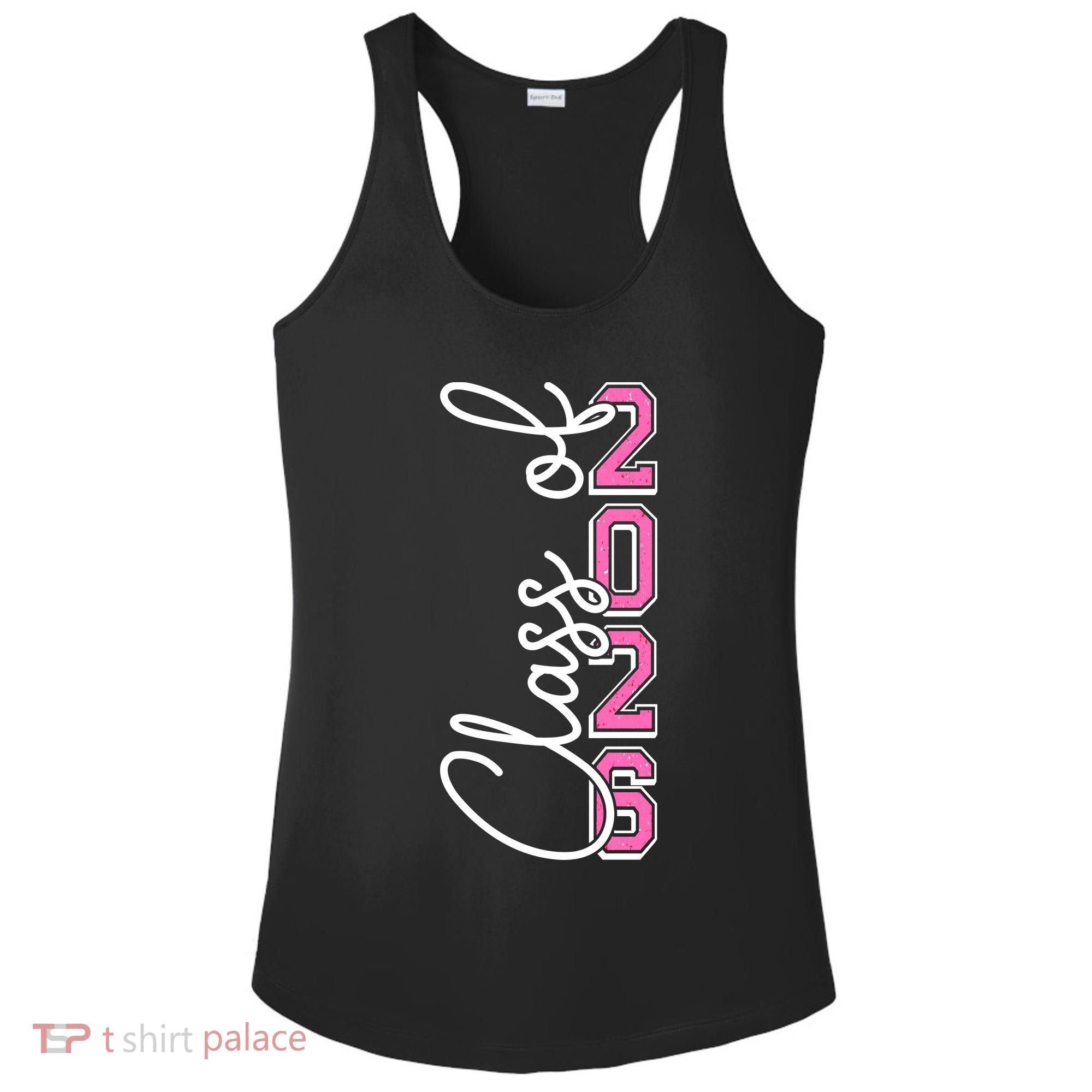 Class Of 2026 Twenty 26 Senior Ladies PosiCharge Competitor Racerback Tank