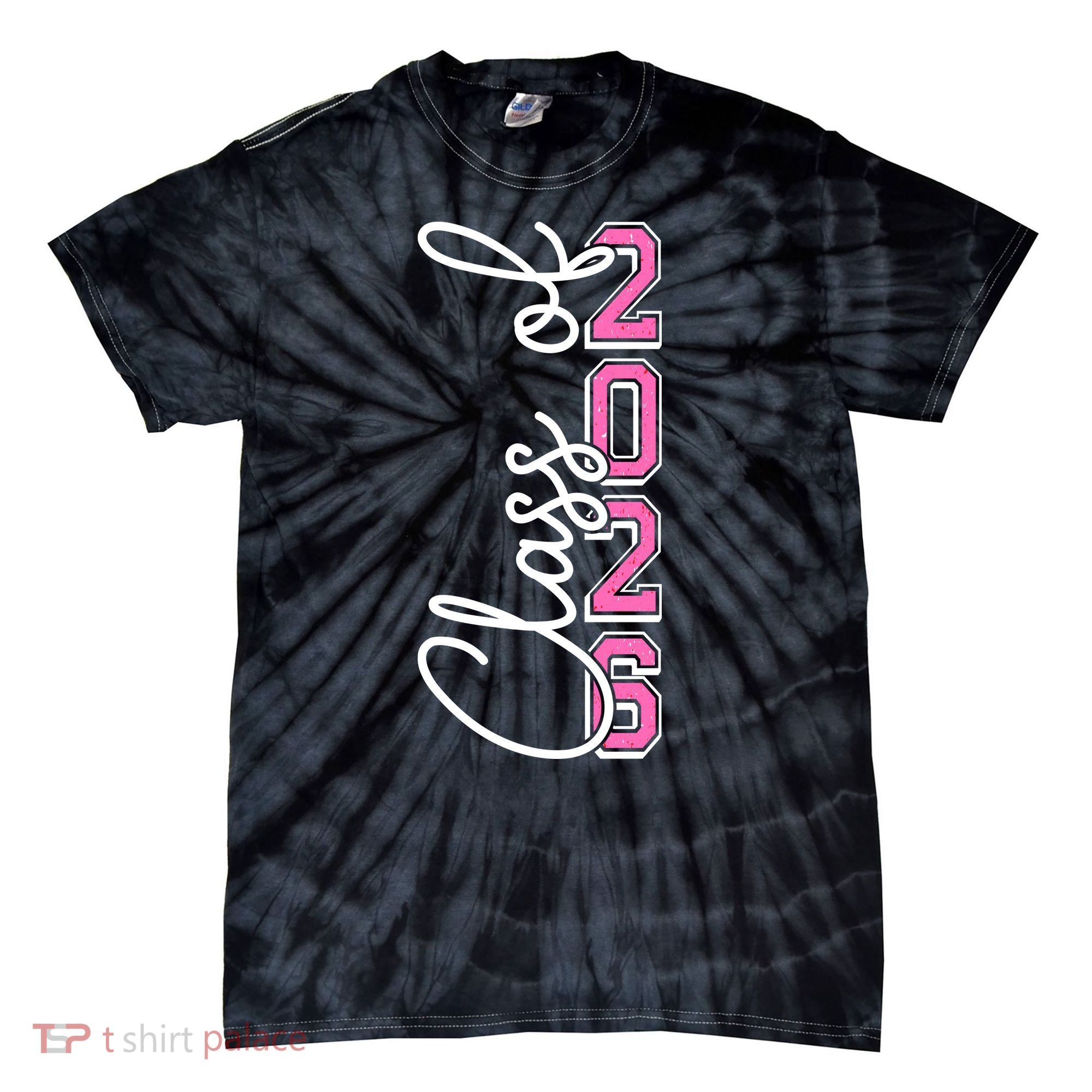 Class Of 2026 Twenty 26 Senior Tie-Dye T-Shirt