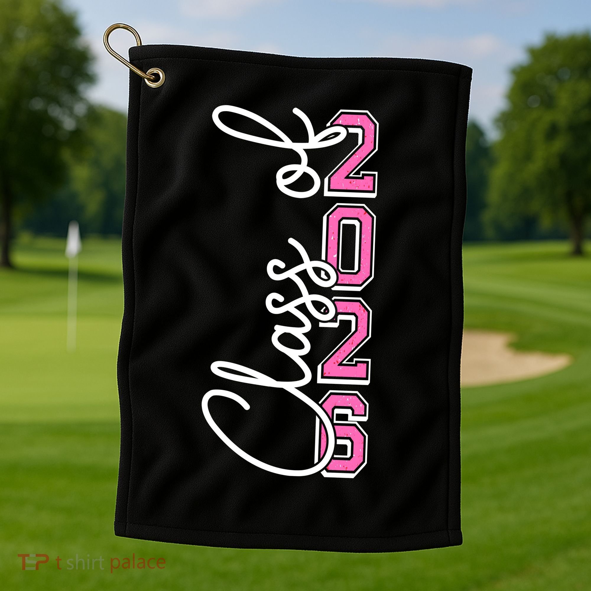 Class Of 2026 Twenty 26 Senior Golf Towel