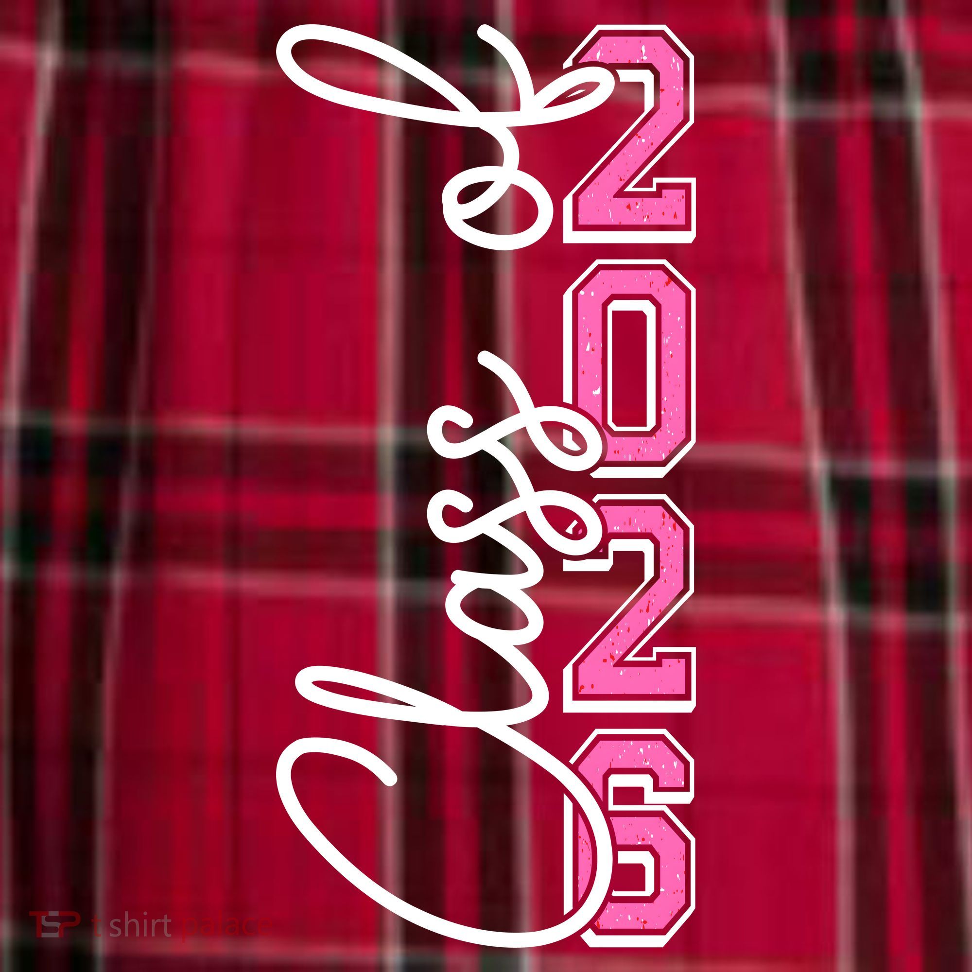 Class Of 2026 Twenty 26 Senior Women's Flannel Plaid Pajama Pants