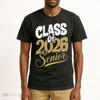Class Of 2026 Senior Tall T-Shirt thumb 2