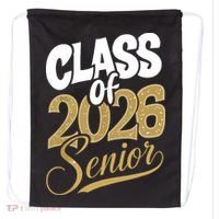 Class Of 2026 Senior Drawstring Bag thumb 0