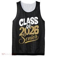 Class Of 2026 Senior Mesh Reversible Basketball Jersey Tank thumb 0