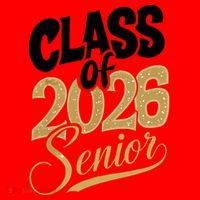Class Of 2026 Senior Santa Hat thumb 1