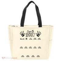 Class Of 2037 Grow With Me Prek To 12th Grade Tote Bag thumb 0