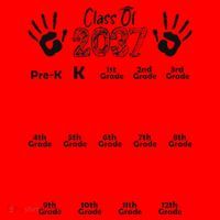 Class Of 2037 Grow With Me Prek To 12th Grade Santa Hat thumb 1
