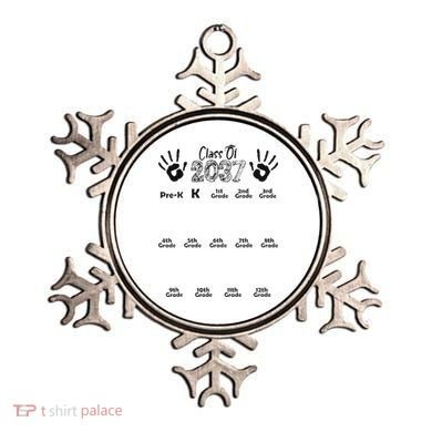 Class Of 2037 Grow With Me Prek To 12th Grade Ornament