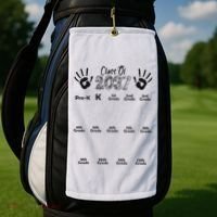 Class Of 2037 Grow With Me Prek To 12th Grade Golf Towel thumb 2