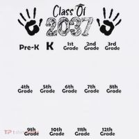 Class Of 2037 Grow With Me Prek To 12th Grade Golf Towel thumb 3