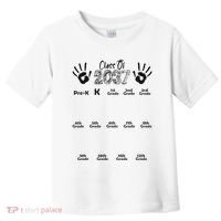 Class Of 2037 Grow With Me Prek To 12th Grade Toddler T-Shirt thumb 0