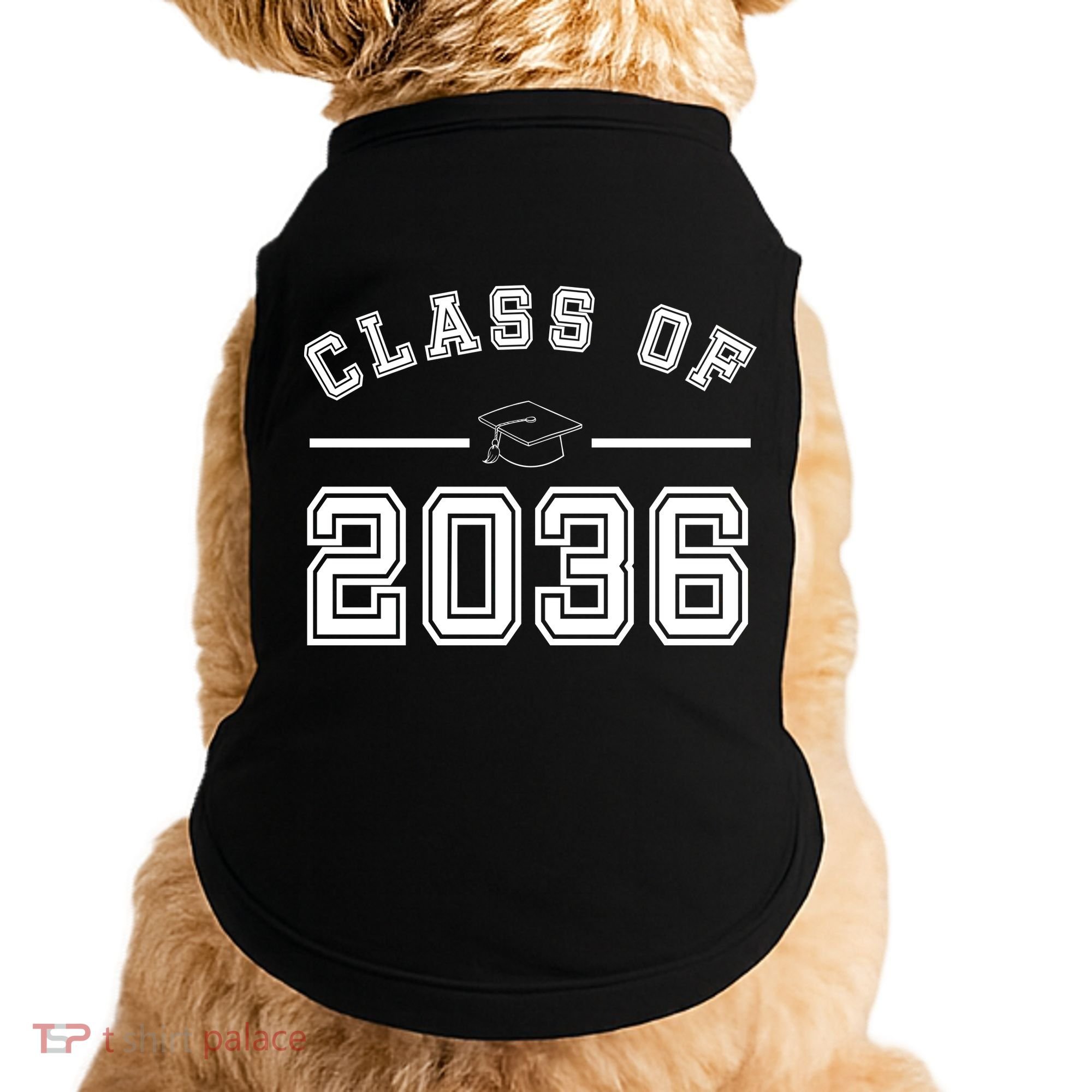 Class Of 2036 Graduation Doggie Tank