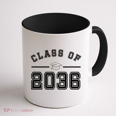 Class Of 2036 Graduation Coffee Mug back