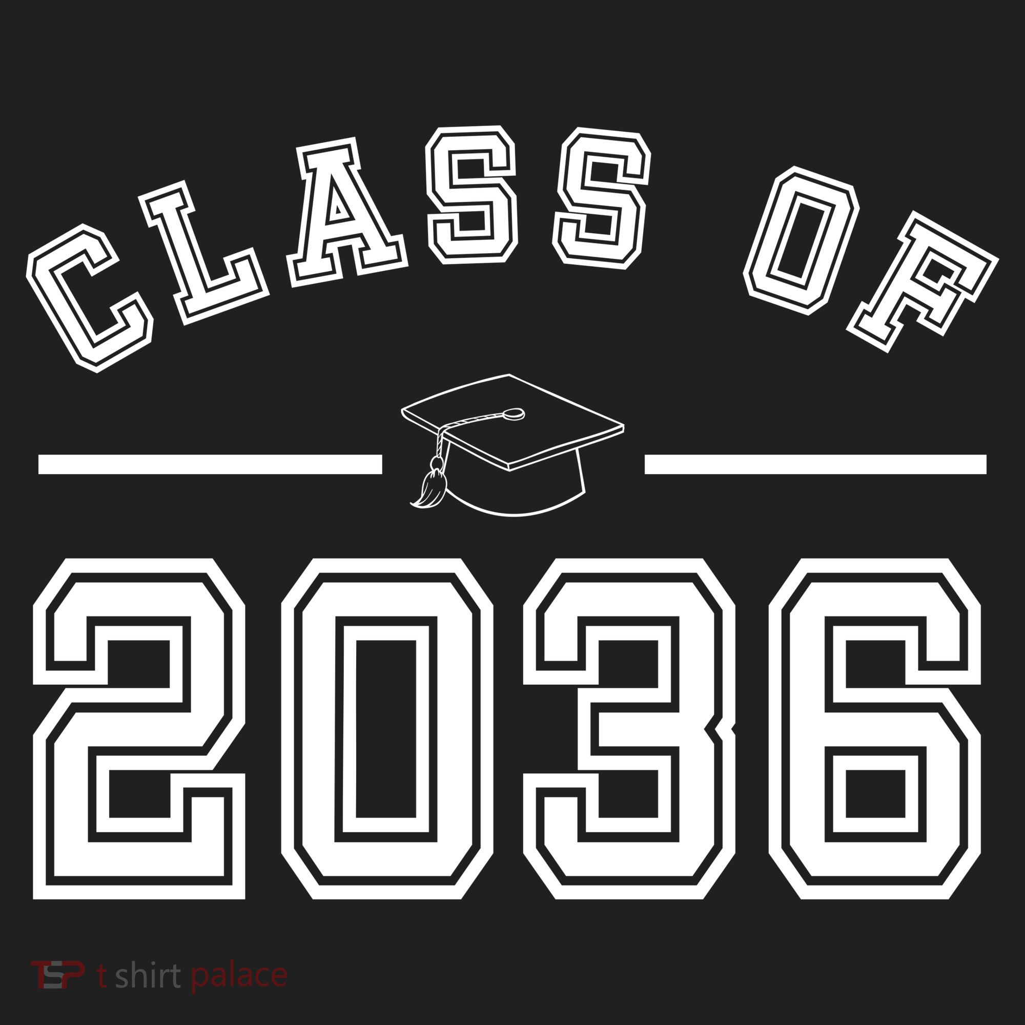 Class Of 2036 Graduation Women's Dry Zone Grid Polo