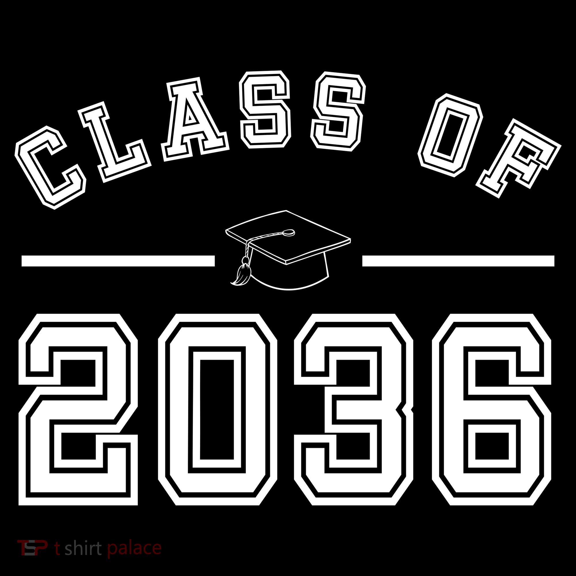 Class Of 2036 Graduation Women's Hoodie