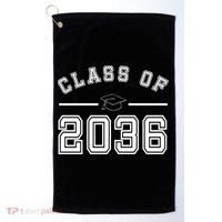 Class Of 2036 Graduation Golf Towel thumb 0