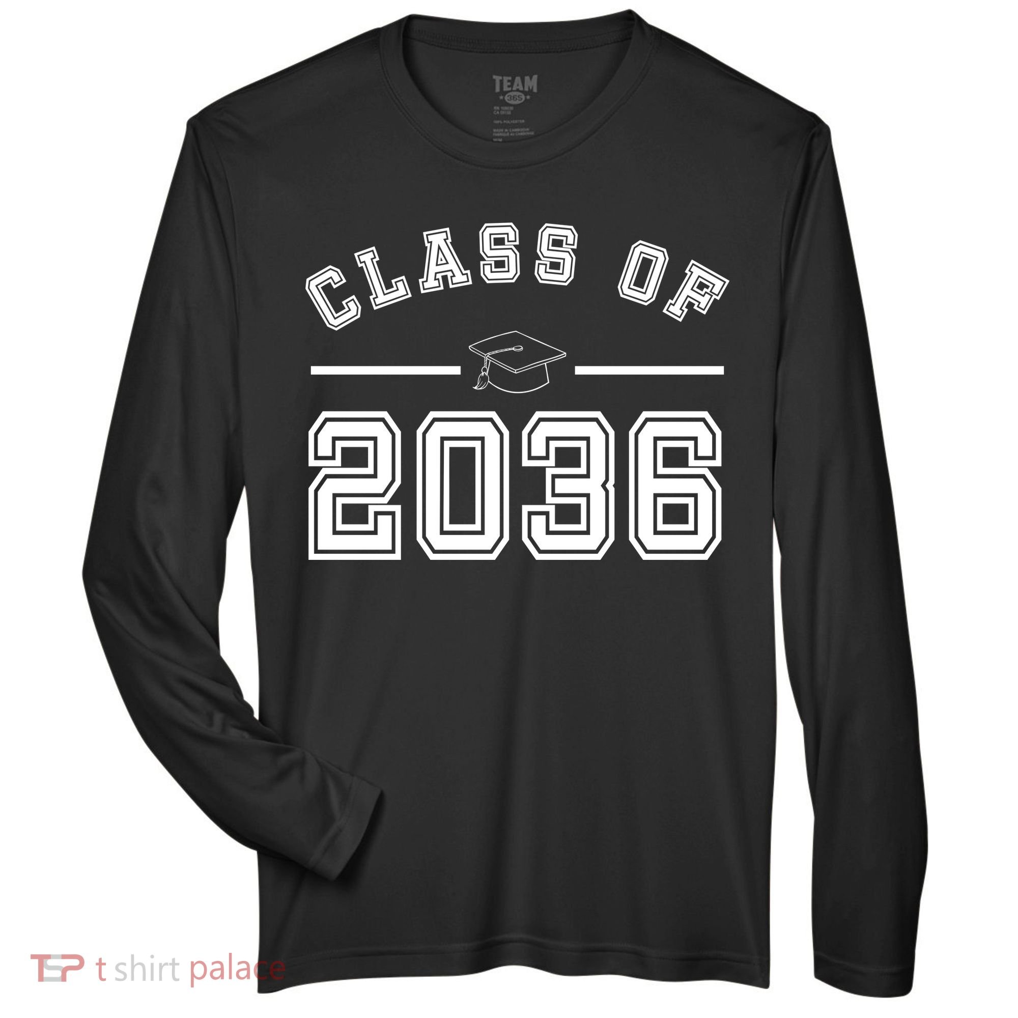 Class Of 2036 Graduation Zone Performance Long-Sleeve T-Shirt