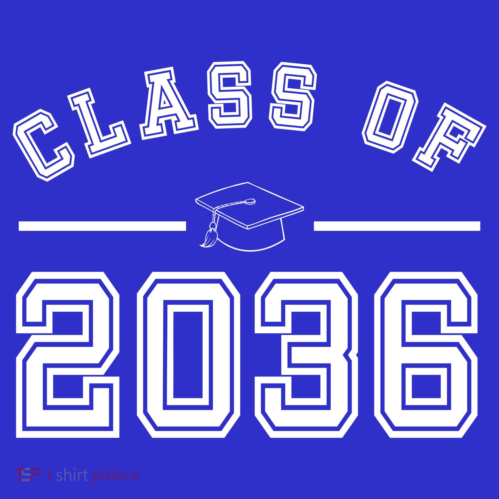 Class Of 2036 Graduation Apron