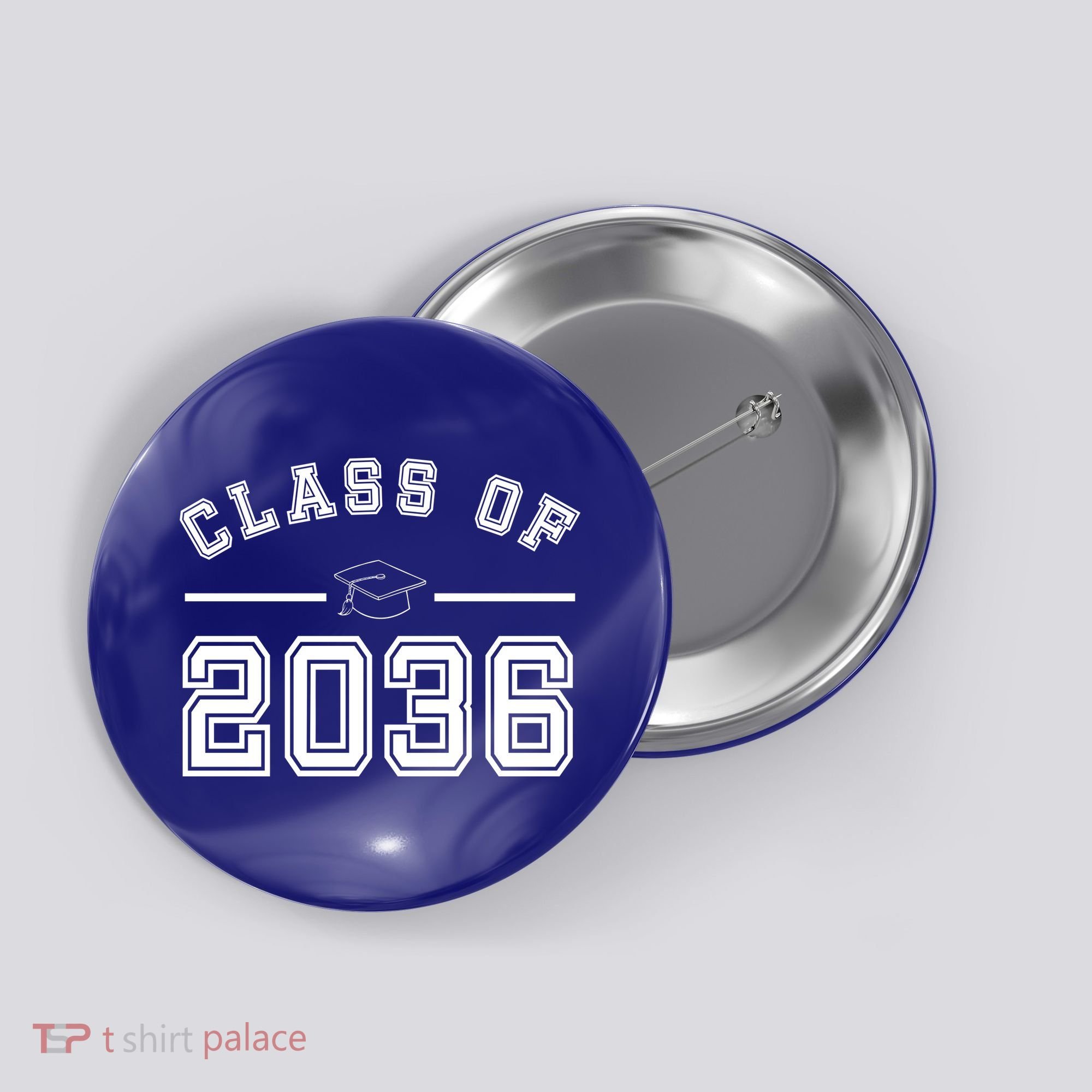 Class Of 2036 Graduation Button