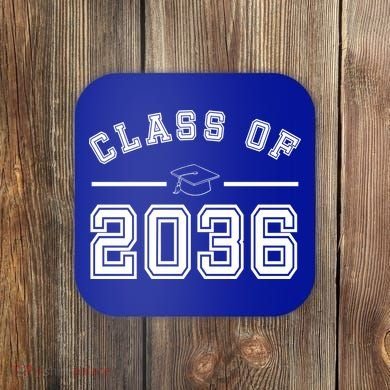 Class Of 2036 Graduation Coaster