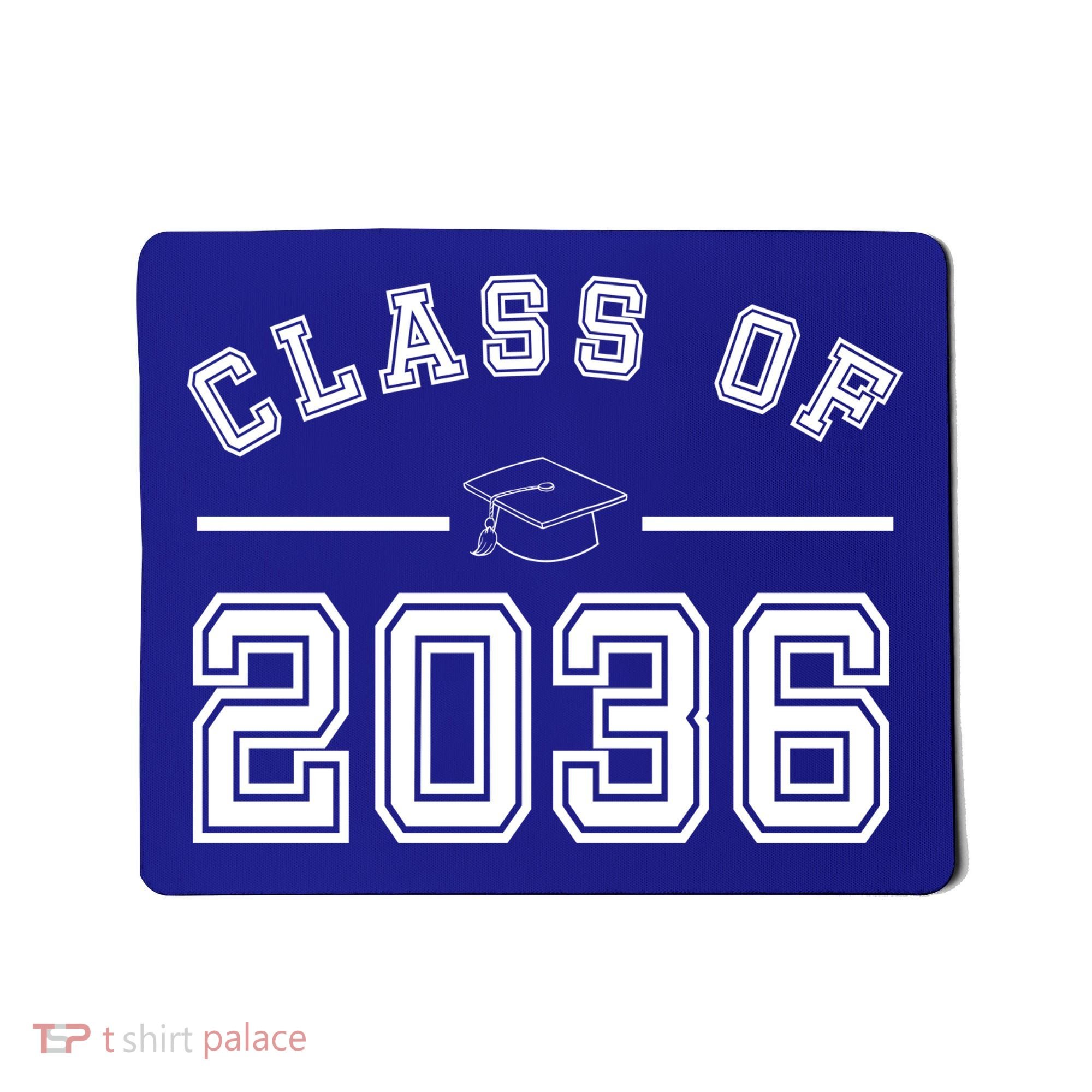 Class Of 2036 Graduation Mousepad
