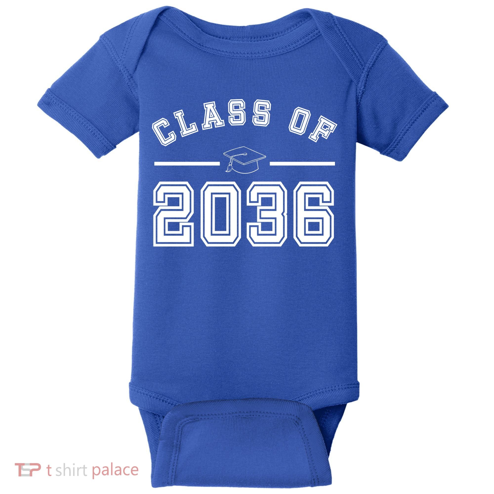 Class Of 2036 Graduation Baby Bodysuit